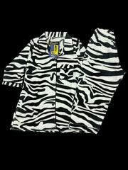 Girls' Black & White Cotton Night Suit – Cozy, Cute & Comfy Pajama Set 🌟