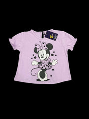 Purple Mini Mouse T-Shirt – Disney-Inspired Magic for Your Wardrobe!