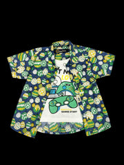 Blue Air Balloon Double Shirt – Whimsical Sky-Inspired Streetwear