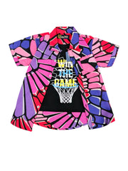 Pink & Purple Double Shirt – Bold & Vibrant