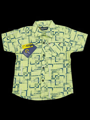 Lime Green Casual Shirt