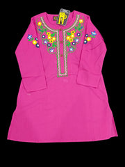 Girl's Pink Shirt – Bright, Playful, and Comfortable