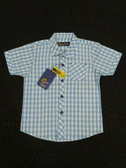 Classic White & Blue Casual Shirt – Comfort Meets Style