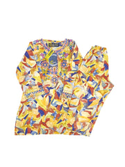 Multi-Color Embroidered Shalwar Kameez for Girls