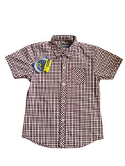 Brown Checked Casual Shirts for Boys – Best for Summer Stay Cool & Stylish This Summer!