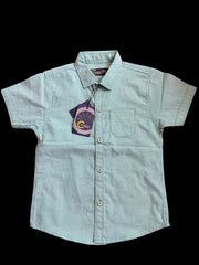 Green Checked Casual Shirts for Boys – Stylish & Comfortable!