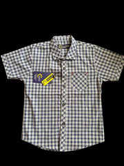Blue and White Casual Shirts for Boys – Stylish, Comfortable & Versatile