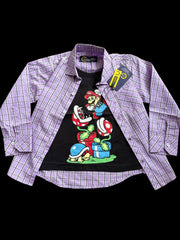 Mario Brothers Double Layer T-Shirt for Boys