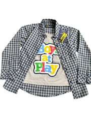 Stylish Black & Double Shirt for Boys