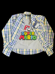 Level Up Their Style with the Super Mario Double Shirt!