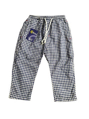 Boys’ black and white Cotton Trousers