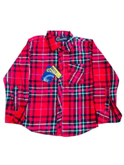 Falalen Red Check Shirt for Boys