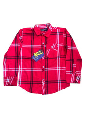 Falalen Boys’ Red Check Shirt