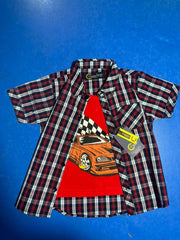 Red Double Shirt for Boys