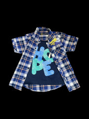 Blue Checkmate Duo Shirts