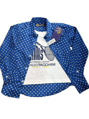 Blue Dot Double Shirts for Boys