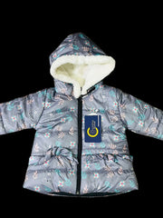 Winter Warm Hoodie for Girls (1–6 Years)