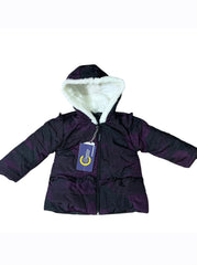 Purple Winter Warm Hoodie for Girls
